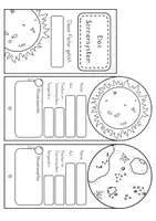 Vorschau - Unterrichtsreihen - Planeten und Sonnensystem - Steckbriefe-Fächer - Seite 1