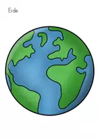Vorschau - Unterrichtsreihen - Planeten und Sonnensystem - Tafelmaterial und Bildmaterial für Hefteintrag - Seite 3