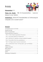 Vorschau - Stundenentwürfe - EU-Feinstaubrichtlinie: Umwelt & Gesundheit - Talkshow mit Rollenkarten - Deckblatt