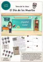 Vorschau - Arbeitsblätter - El Día de los Muertos - Deckblatt