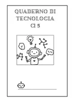 anteprima - Esercizi - QUADERNO DI TECNOLOGIA Classe 5 - Pagina di copertina