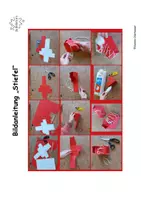 Vorschau - Mal- und Bastelvorlagen - Stiefel vom Nikolaus bzw. Weihnachtsmann basteln - Tipp: Adventskalender; Anleitung und Vorlage - Seite 2
