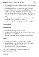Vorschau - Arbeitsblätter - Lesespaziergang Sommer am Strand (4-fach differenziert) - Seite 3