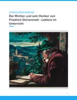 Vorschau - Unterrichtsreihen - Unterrichtsmaterial: Der Richter und sein Henker von Friedrich Dürrenmatt - Deutsch SEK II - Deckblatt
