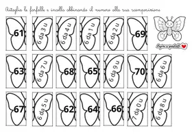 anteprima - Esercizi - Esercizi sui numeri fino a 70, attività sull'albo "la Casa a 100 piani sull'albero" - Pagina di copertina