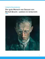 Vorschau - Unterrichtsreihen - Der gute Mensch von Sezuan von Bertolt Brecht - SEK II - Deckblatt