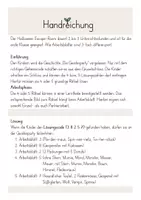 Vorschau - Arbeitsblätter - Escape Room Halloween Klasse 1, differenziert - Seite 1
