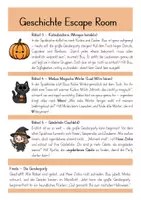 Vorschau - Arbeitsblätter - Escape Room Halloween Klasse 1, differenziert - Seite 3