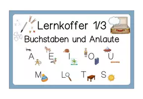Vorschau - Spiele - Materialpaket Anlaute & Buchstaben - Seite 1