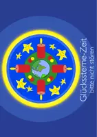 Vorschau - Poster - Advent: Türschilder Glückssterne zur Glückspunkt-Methode im Advent - Seite 1