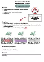 Vorschau - Experimente - 🧵Versuche zu textilen Stoffen-Baumwolle, Viskose und Polyester - Seite 3