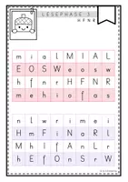 Vorschau - Arbeitsblätter - Leseblätter zu Lilos Lesewelt 1 - Buchstabenebene (HFNR) - Seite 3