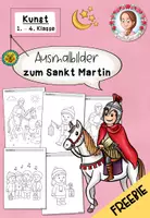 Vorschau - Arbeitsblätter - Kostenlose Ausmalbilder Sankt Martin (1.-4. Klasse) Kunst St Martin - Deckblatt