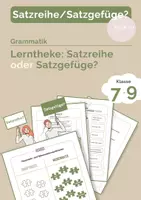 Vorschau - Arbeitsblätter - Lerntheke - Satzreihe oder Satzgefüge? - Deckblatt