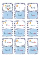 Vorschau - Spiele - Ich habe, wer hat - Buchstabe K - Seite 1