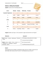 Vorschau - Stationenlernen - Lernwerkstatt Englisch: Days, Subjects & Timetable – spielerisch lernen in Klasse 5 - Seite 3
