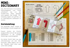 Vorschau - Arbeitsblätter - Leporello – Englisch, Vocabulary, Wortschatz, Vokabeln, Mini Dictionaries, Mini Wörterbücher, Lernhilfe, Bildwörterbuch | Sparpaket, Materialpaket, Klasse 2, 3, 4, Grundschule - Seite 2
