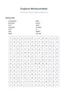 Vorschau - Stundenentwürfe - 🇬🇧 Englisch Wortsuche – Materialpaket für die 4. Klasse - Seite 3