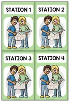Vorschau - Poster - GIVING DIRECTIONS - Stationskarten - Seite 1