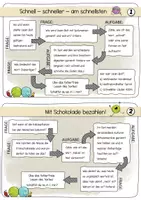 Vorschau - Arbeitsblätter - Lesekartei: Zwölf 1-Minuten-Texte - Seite 3