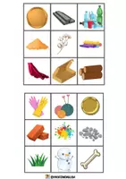 Vista previa - Juegos / Gamificación - Bingo: Materials! - página 1