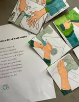 anteprima - Flashcard - Lavarsi le mani (filastrocca e sei immagini per la sequenza temporale) - Pagina di copertina