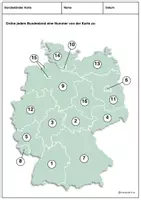Vorschau - Stationenlernen - Die Bundesländer - Seite 1