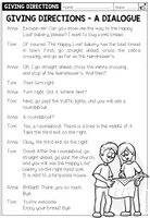 Vorschau - Arbeitsblätter - GIVING DIRECTIONS - Worksheets (Arbeitsblätter Bundle) - Seite 2