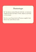 Vorschau - Arbeitsblätter - Wortarten sortieren - Thema Herbst - Seite 1