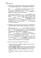 Aperçu - Feuilles d'exercices - Fiche de Grammaire B1.1. - Page 2