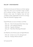 Vorschau - Unterrichtsreihen - Das Jahr - Unterrichtseinheit - ab Klasse 2 - Seite 2