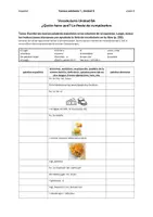 Vorschau - Arbeitsblätter - Vokabelselbstlernbogen Vamos adelante 1, Unidad 6A - Deckblatt