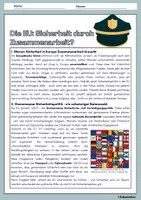 Vorschau - Arbeitsblätter - Die Europäische Union: Sicherheit durch Zusammenarbeit - Seite 1