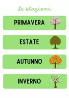 anteprima - Flashcard - Calendario didattico: Settimana, Mesi, Stagioni e Meteo - Pagina 2