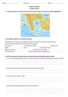 anteprima - Compiti in classe/Test - Verifica di Storia su Cretesi e Micenei - classe quinta - Pagina di copertina