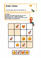 Vorschau - Spiele - Bilder Sudoko mit süßen Motiven - Deckblatt