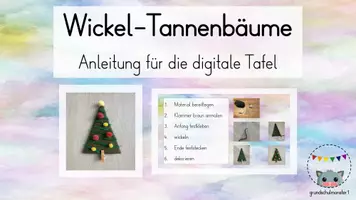 Vorschau - Mal- und Bastelvorlagen - wachsendes Materialpaket Weihnachtsbasteln - Seite 1