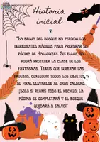 Vista previa - Juegos / Gamificación - 🎃 Escape Room HALLOWEEN: La pócima secreta - página 1