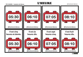 Vista previa - Juegos / Gamificación - L’HEURE – Jeu de mémoire avec 40 cartes interactives - página 2