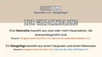Vorschau - Quiz - Quiztime – Satzreihe oder Satzgefüge? - Seite 2