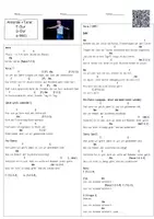 Vorschau - Stundenentwürfe - Abschiedslied „Komet“ – Leadsheet & Unterrichts-Arrangement - Seite 1