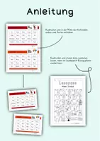 Vorschau - Arbeitsblätter - Leseteppiche Nomen - Lesen lernen mit Sichtwortschatz - Seite 2