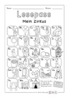 Vorschau - Arbeitsblätter - Leseteppiche Nomen - Lesen lernen mit Sichtwortschatz - Seite 3