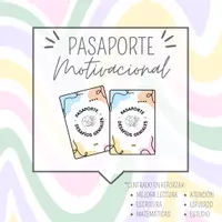 Vista previa - Refuerzo / NEE / Materiales de apoyo - PASAPORTE MOTIVACIONAL: ¡DESAFÍOS GENIALES! - Portada
