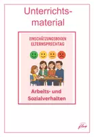 Vorschau - Arbeitsblätter - Selbsteinschätzungsbogen Elternsprechtag Arbeits- und Sozialverhalten - Deckblatt