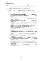 Vorschau - Arbeitsblätter - Arbeitsblatt Wortschatz: Phrasal Verbs. - Seite 1