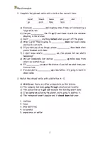 Vorschau - Arbeitsblätter - Arbeitsblatt Wortschatz: Phrasal Verbs. - Seite 2