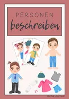 Vorschau - Anderer Materialtyp - Personen beschreiben und legen - Deckblatt