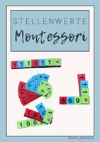 Vorschau - Fördermaterial/Inklusion - Stellenwerte Montessori - Deckblatt