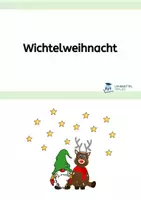Vorschau - Arbeitsblätter - Wichtelweihnacht im Klassenraum - Schweizer Version - Deckblatt